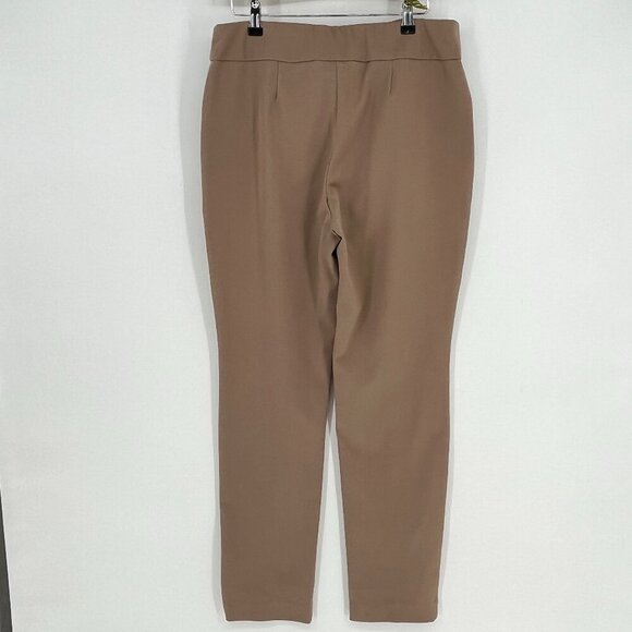 Chicos So Slimming Pants Black Label Size 1 Regular Tan M/8 - Picture 3 of 6